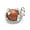 Gold Sandstone, variant on Natural Gemstone Dragon Ball Round Reiki Chakra Healing Pendant Necklaces Beads
