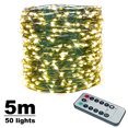 thumbnail image 3 of Cadena de luces de hadas USB para Navidad, luces LED de Año Nuevo, cadena de luces de alambre de aleación resistente al agua para bodas, guirnaldas, fiestas, cortinas de luces, 3 of 5