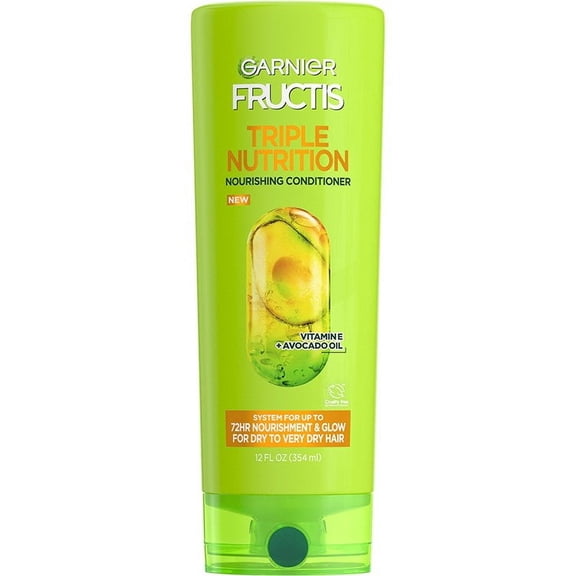 Garnier Fructis Triple Nutrition Fortifying Conditioner, 12 Oz