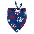 thumbnail image 4 of 4th of July Patriotic Pet Bandana, Polyester Dog Bib Scarf for Small Dogs and Cats, Independence Day Decorative Accessory for Pets,July 4th Decorations, 4 of 5