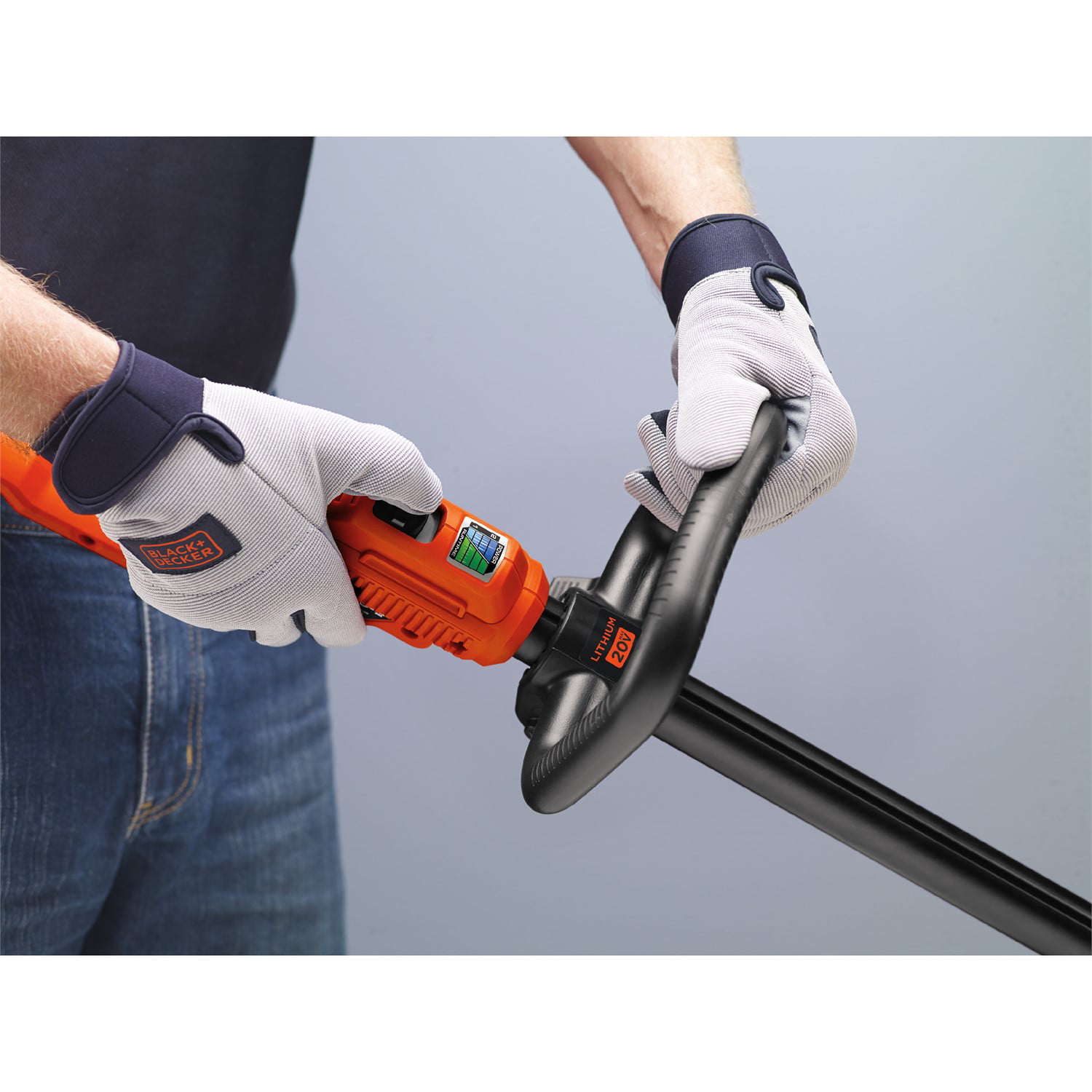 Black and Decker LST400 - 12 20v MAX Lithium High Performance Trimmer and  Edger (Type 1) 