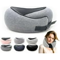 thumbnail image 5 of 2024 New Flyhug Neck Pillow, Flyhug Neck Travel Pillow, Flyhug Neck Pillow, Wander Plus Travel Pillow, Fly Hug Travel Neck Pillows for Airplanes, Memory Foam Travel Pillow (Pink), 5 of 8