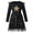 z251223-Black-A, variant on XEGLSBU Dresses for Girls 10-12 Children's Mesh Dress Dress Stylish Little Girl Dress Girls Dresses Size 5/6 Size 5-6Y