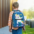 thumbnail image 5 of Uemuo Cool Unicorn Star Golden Printed Student Durable Water-resistant Backpack,Travel Backpack,Outdoor Activities Backpack, Laptop Backpack, Multi-compartment Backpack, 5 of 5