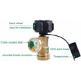 thumbnail image 4 of hmleaf Propane Tank Adapter Converts POL LP Tank Service Valve QCC1/Type 1 Regulator for RV Camper, Cylinder, BBQ Gas Grill, Heater and More Appliances-Type 1 Connection, 4 of 5