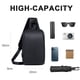 thumbnail image 2 of Dinheiro Nuevo bolso de pecho para hombre: bolso de pecho multifuncional de gran capacidad, 2 of 5