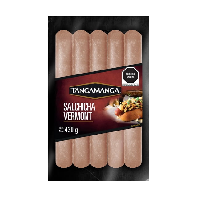 Salchicha Tangamanga Vermont430 g