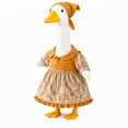 thumbnail image 2 of Fall Porch Goose Outfits 23 Inch Cloth Vintage Floral Dress for Outdoor Yard Decor Harvest Goose Costume for Family Porch Multicolor by MPOISVA, 2 of 9