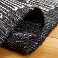 thumbnail image 5 of SAFAVIEH Kilim Angel Diamond Polyester Runner Rug, Black/Ivory, 2'3" x 9', 5 of 8