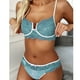 thumbnail image 4 of Gibobby Conjunto de lencería Ropa Interior Mujer Lenceria Sexy de Encaje Sexy Pijama para Mujer Ropa Interior(Azul, M), 4 of 5