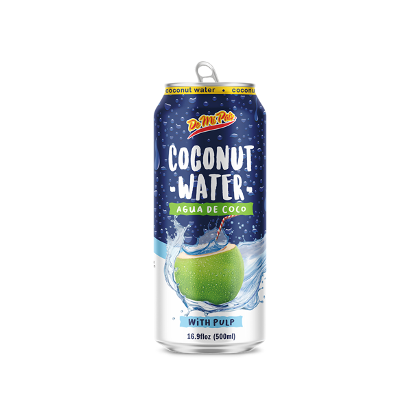 De Mi Pais Canned Coconut Water 24PACK