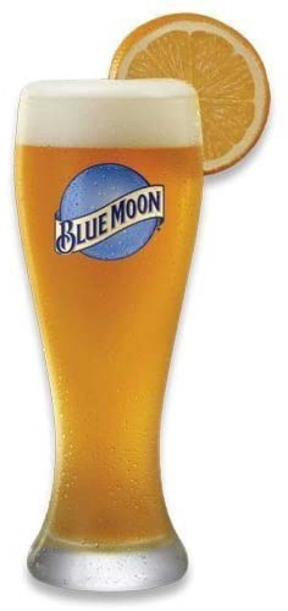 Blue Moon Belgian Style Pub Beer Glass 16 Oz Pint Glass 