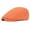Orange, variant on Cotton, Linen Duck Tongue Hat Mu Monochrome Simplicity Berets Fashion Casual Youth Forward Hat Shading Sunscreen Hats