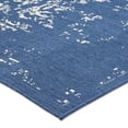 thumbnail image 5 of Noble House 5' x 7' Blue and Ivory Outdoor Rug, 5 of 7