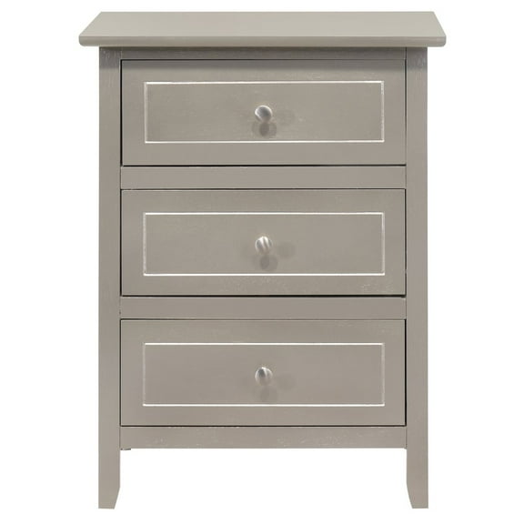 Glory Furniture Daniel Nightstand in Champagne Color