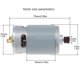 thumbnail image 3 of Motor Cepillado RS550 de 21 V, 14 Dientes, Adecuado para Mini Motosierra Inalámbrica 4, 6 Pulgadas, Maderera, Accesorios Herramientas Eléctricas, 3 of 5