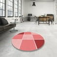 thumbnail image 4 of Ahgly Company Machine Washable Indoor Rectangle Transitional Pastel Pink Area Rugs, 2' x 5', 4 of 7