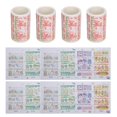 thumbnail image 1 of 4 cajas de cinta de papel japonesa, pegatina decorativa con bonito diseño colorido para manualidades, álbumes de recortes, papelería, 1 of 6