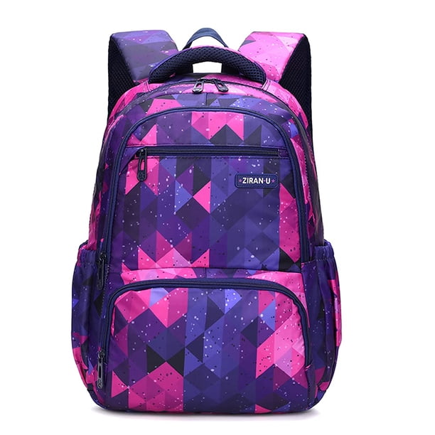 Mochila MITOWERMI Kids para niños y niñas de primaria, color morado