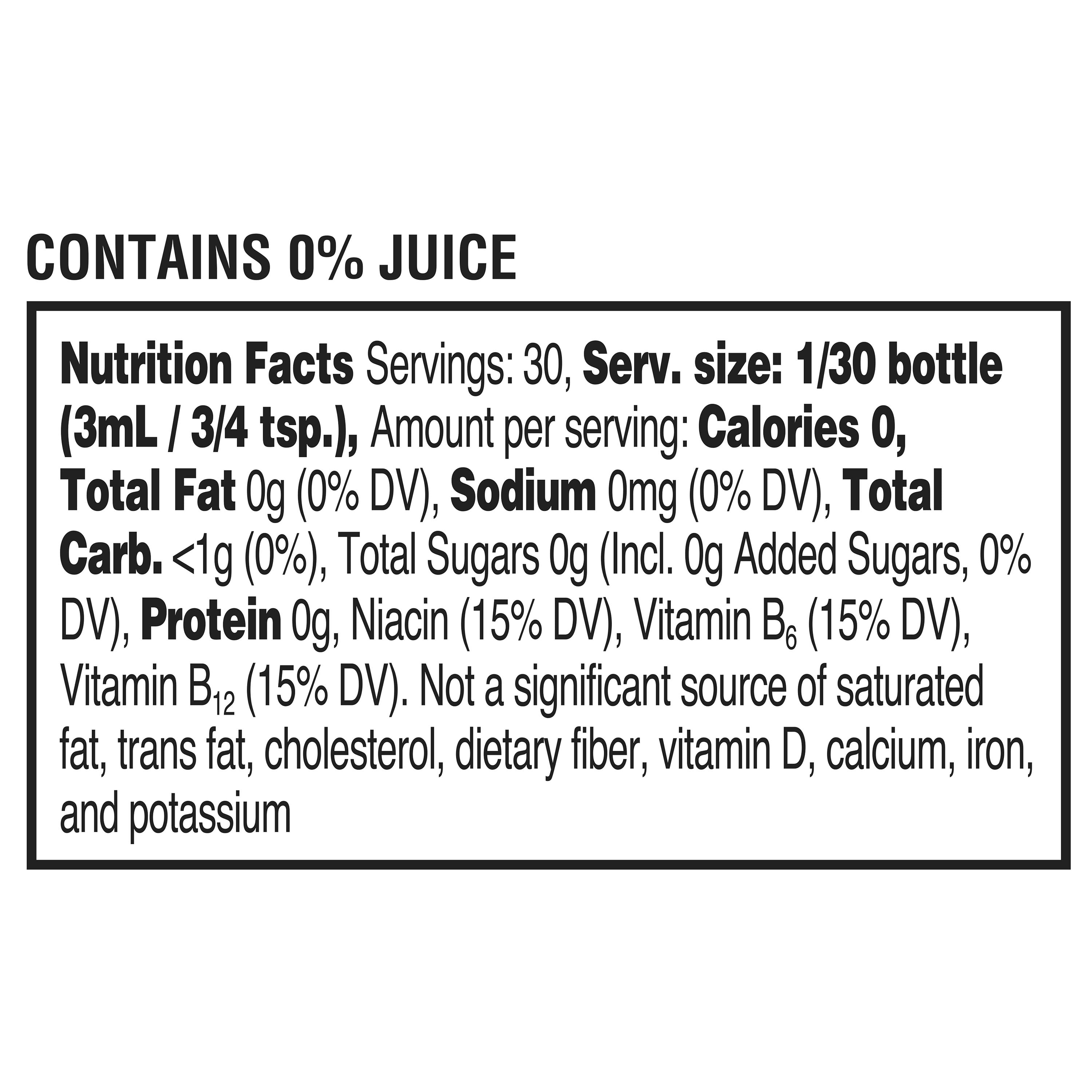 Great Value Drink Enhancer, Grape, 3.11 fl oz