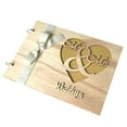thumbnail image 3 of Wedding Guestbook Wooden Wedding Guest Book Hollow-Out Tree Wedding Memory Book Wedding Photo Album, 3 of 8