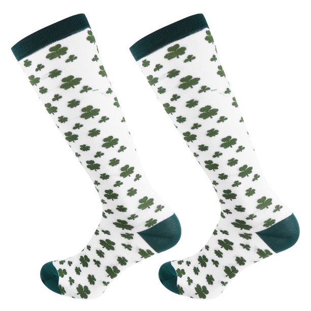 BRIGHTFUFU 1 par de calcetines para el día de San Patricio.