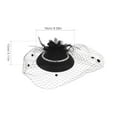 thumbnail image 6 of SOPOTUTU Stylish Black Fascinator Hat with Breathable Mesh Veil for Weddings, Parties, and Special Occasions, 6 of 7