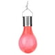 thumbnail image 1 of BRIGHTFUFU Lámpara LED colgante giratoria solar, impermeable, para exteriores, jardín y camping (carcasa rosa), 1 of 7
