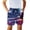 Ameircan Flag Lightning Eagle, variant on Vintage American Flag Eagle Boys Swim Trunks Little Kids Board Shorts Quick Dry Boys Bathing Suit Swimsuit Shorts with Pocket Drawstring Swimwear for Summer