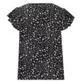thumbnail image 6 of T Shirts for Women Ndbuld T Shirts Short Sleeve Crewneck Tees for Women Trendy Lightweight Soft Casual Summer Tops Clothes 2025 on Clearance Black S, 6 of 6