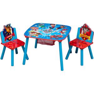 paw patrol table and chair set walmart