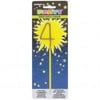 Aleve 1PK Number 4 Cake Sparkler - 7 Inch