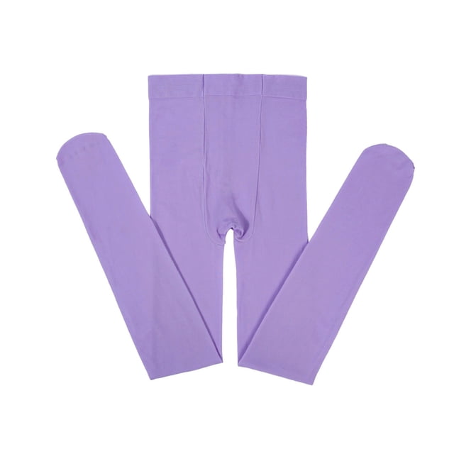 GDREDA Collants Opaques Doublés en Molleton pour Filles Collants Thermiques Colorés Chauds d'Hiver (PP2, 2-4 Ans)