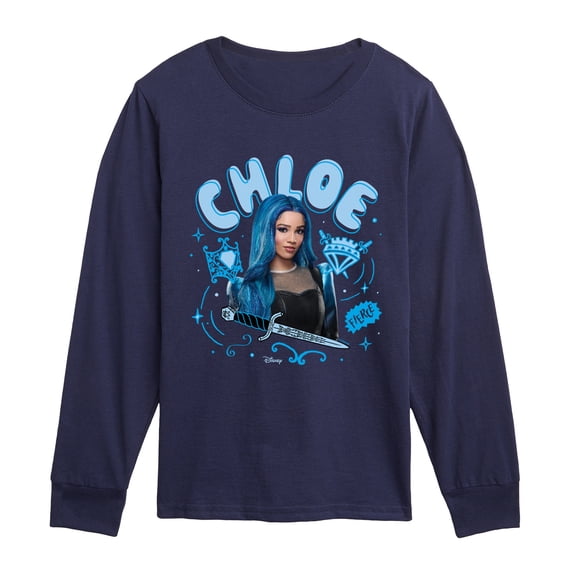 Descendants: Wicked Wonderland - Chloe Doodle Long Sleeve Graphic T-Shirt