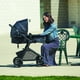 thumbnail image 2 of Sistema de viaje modular Evenflo Pivot con asiento infantil para automóvil LiteMax con barra antirrebote (rosa polvorienta), 2 of 5