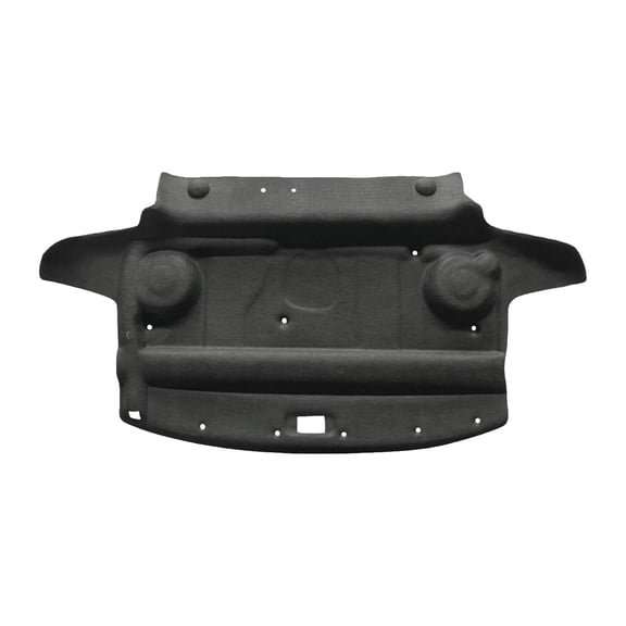 Trunk Sound Heat Insulation Pad For Honda Accord 2014 2015 2016, Rear Trunk Insulation Pad Soundproof Pads Cover Fireproof Mat-black-Dual speakers