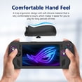 thumbnail image 3 of Silicone Cover Case for ROG Ally X Soft Protective Sleeve with 2 Thumb Grip Caps Anti-Scratch Dustproof Protector Ultra Slim Skin Shell for ROG Ally X Handheld Game Console, 3 of 7