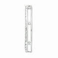 thumbnail image 2 of 925 Sterling Silver Stackable Expressions Large Diamond Chain Slide; for Adults and Teens; for Women and Men, 2 of 3