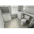 thumbnail image 2 of Garland Rug Room Size Washable Nylon Ivory Bathroom Carpet, 6' x 9', 2 of 6