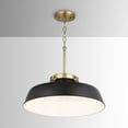 thumbnail image 3 of 9D330A Austin Allen Oakwood - 1 Light Pendant In Urban and Industrial Style-7.25 Inches Tall and 18 Inches Wide-Matte White Finish    -Traditional, 3 of 18