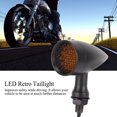 thumbnail image 4 of LED Signal Light, Black Plating Universal Energy Saving Motorcycle Indicator Light  For 12V Motorbike, 4 of 8