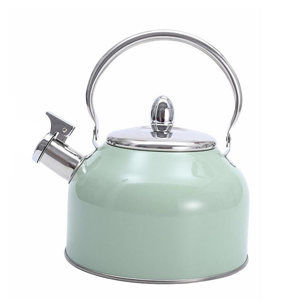 Stove Top Whistling Tea Kettle-Surgical Stainless Steel Teakettle Teapot 