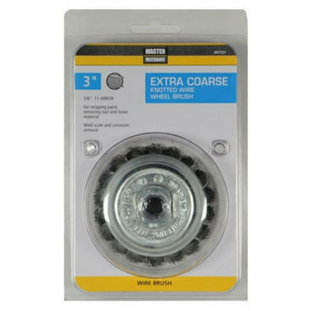 

Master Mechanic 307231 Extra Coarse Heavy Duty Wire Wheel Brush 3