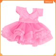 thumbnail image 2 of [xmaiytzt] ropa de muñeca para muñeca de 18 pulgadas, adorable muñeca de bebé, vestido de ballet, conjunto de disfraces, 2 of 4