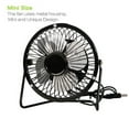 thumbnail image 4 of SUGARMOM  USB Desk Fan  6-inch mini metal fan  Travel Fans Small Personal Air Circulator Fan  Electric Table Desktop Fan Rechargeable Portable Fan For Travel for Camping Office Room Outdo, 4 of 6