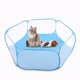 thumbnail image 1 of Carpa Portátil Plegable Pet corralito para Mascotas Ejercicio Pen  Pet Corralito para Perros Puppy Cats Conejos Pequeños Animales Jugar al Aire Libre(Azul), 1 of 9