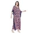 thumbnail image 4 of Caftans Longs pour Femmes, Robe Caftan Grande Taille, Robe de Soirée, Fête, Été, Plage, Robe d'Été, Manches Kimono, Robes Décontractées, 4 of 6