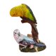 thumbnail image 1 of Escultura de guacamayos, figura de pájaro, Animal, colección resistente al desgaste, estatua de loros, adorno para estantería, porche, jardín,, 1 of 8