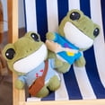 thumbnail image 3 of Gwong Juguete Peluche Muñeca Dibujos animados Expresión Interesante Encantadora Vivid Frog Peluche Juguete Para Niños Gwong 30012737, 3 of 6