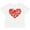 AA-White, variant on Inktastic Love, Hearts, Red Hearts, Valentine's Day Girls Toddler T-Shirt